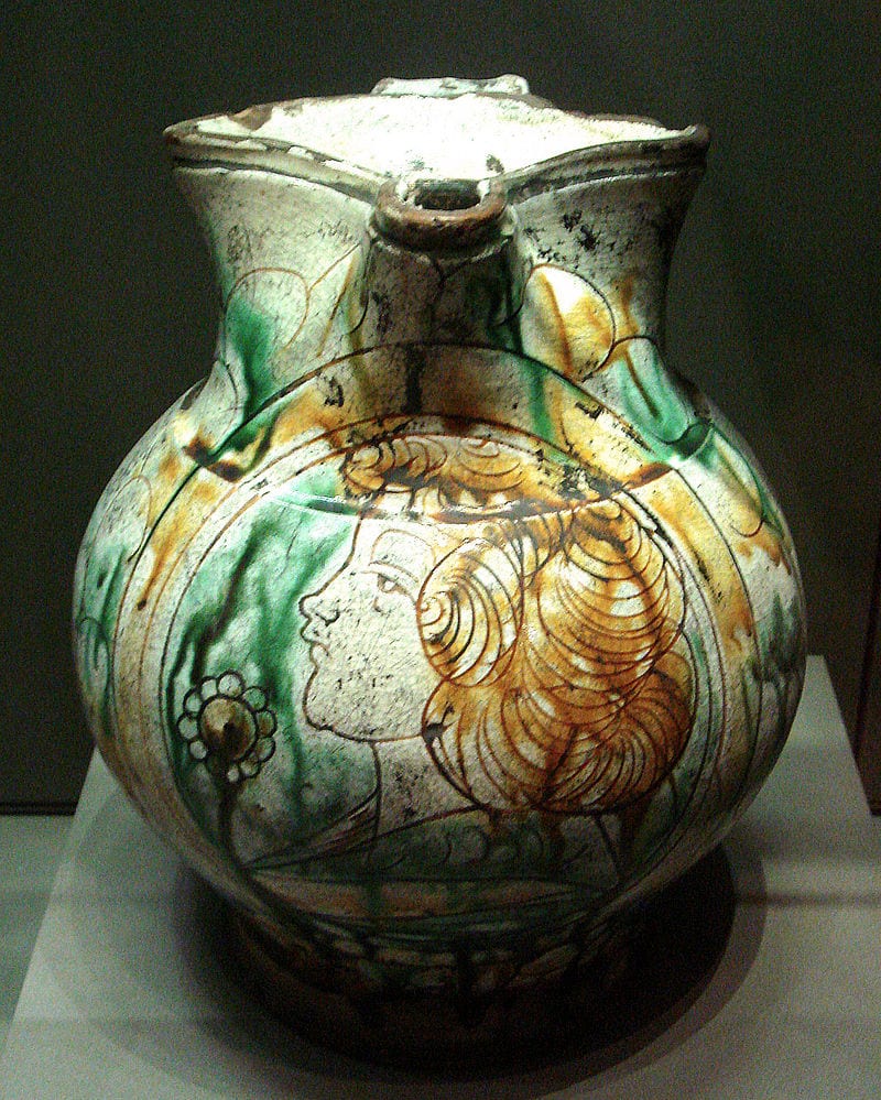 Італійська ваза Три кольори середина ХV століття
