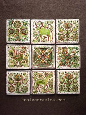 Комплект плиток №4 (10х10 см, 9 шт)