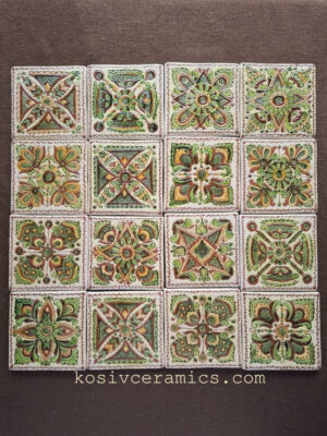 Комплект плиток №1 (10х10 см, 16 шт)