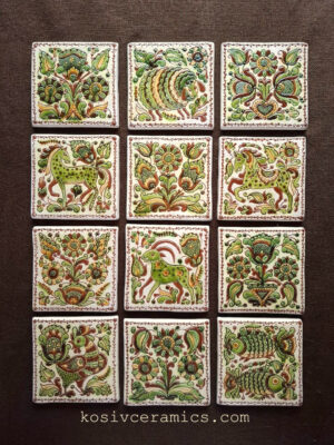 Комплект плиток №2 (10х10 см, 12 шт)