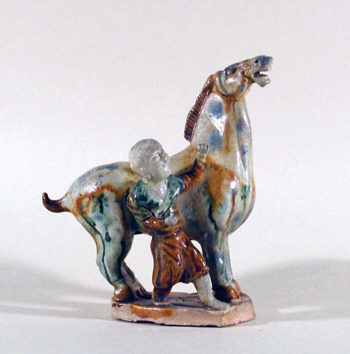 Horse and Boy 8th century 13.7 cm met
